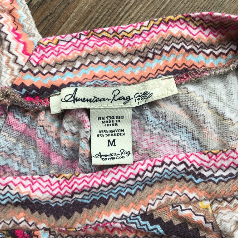 American Rag  • Colorful Blouse  • Size M - Picture 4 of 5